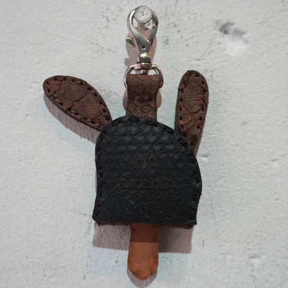 LEATHER KEY COVER - NORMAL EYES/PYTHON