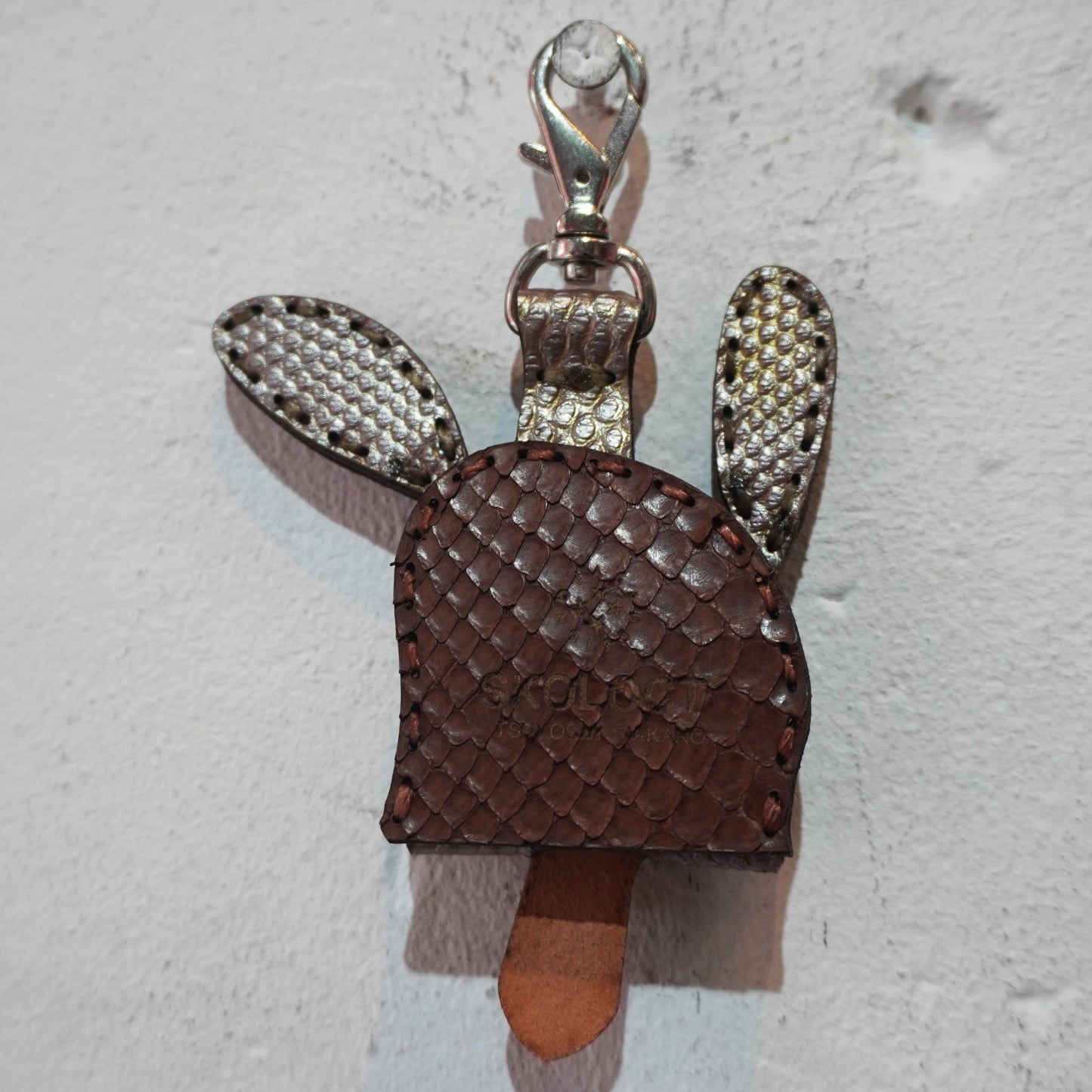 LEATHER KEY COVER - NORMAL EYES/PYTHON