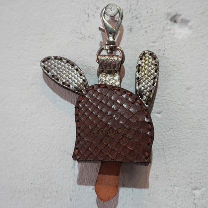 LEATHER KEY COVER - NORMAL EYES/PYTHON