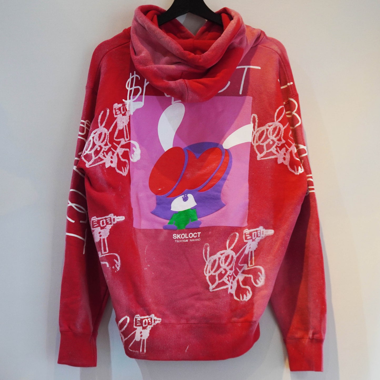 HAND DYED $KOLOCT HOODIE (M)