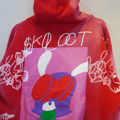 HAND DYED $KOLOCT HOODIE (M)