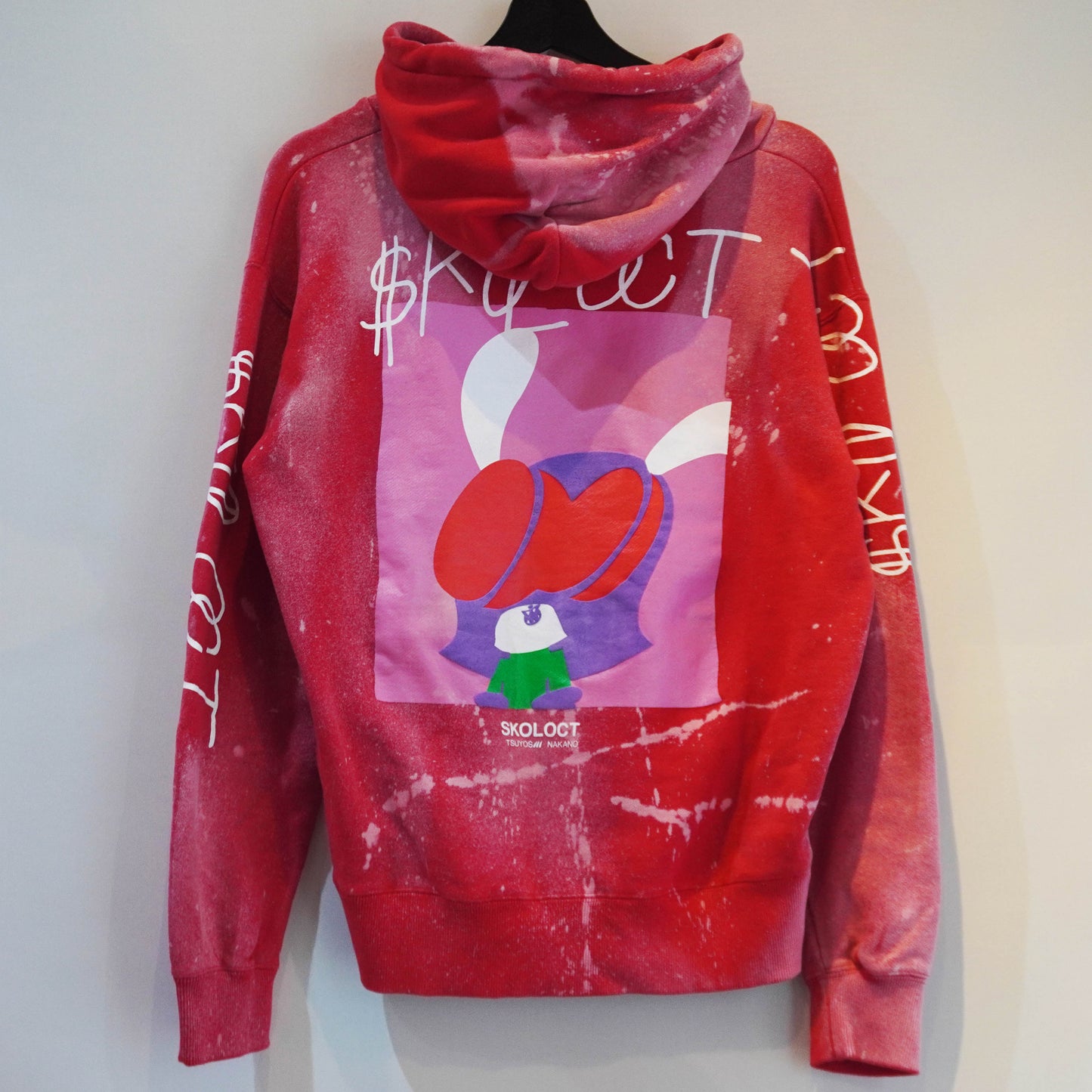 HAND DYED $KOLOCT HOODIE (L)