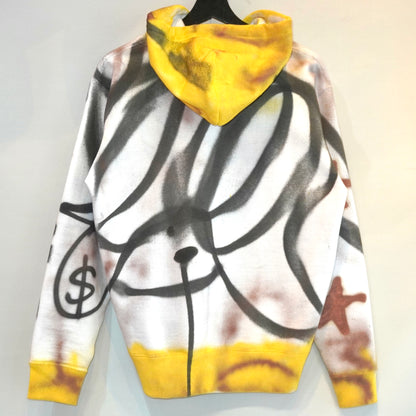 SKOLOCT SPRAY PAINTED ZIP HOODIE (M)