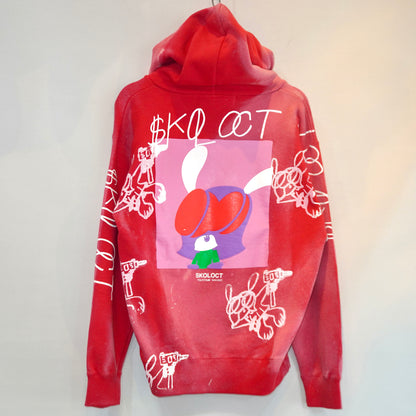 $KOLOCT HAND DYED HOODIE (L)