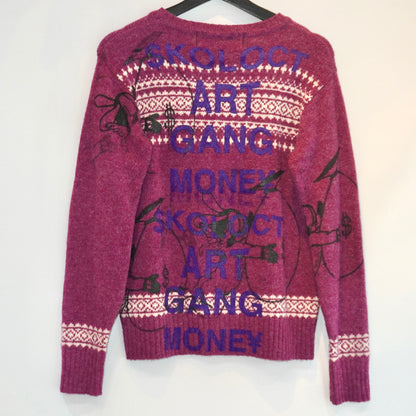 A SKOLOCT ORIGINAL DOLLAR REMAKE KNIT SWEATER