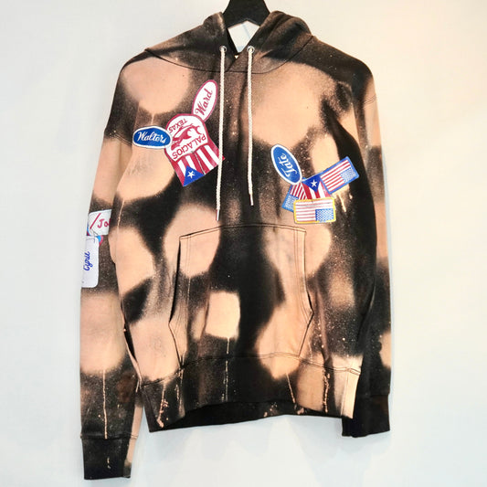 SKO PATCH HAND DYED HOODIE (M)