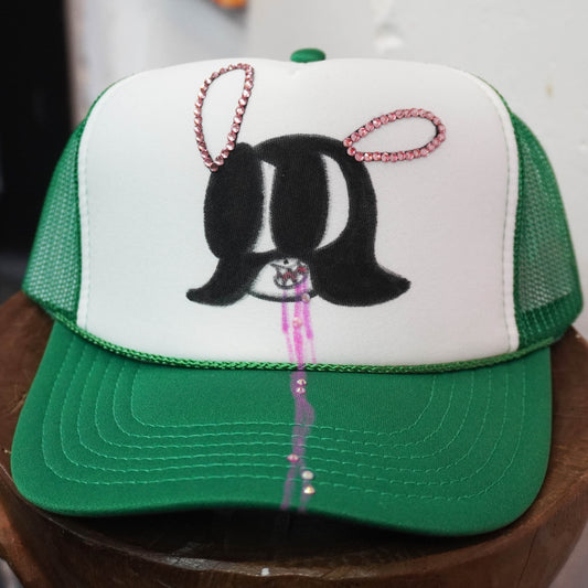 SKOLOCT PAINTED MESH CAP (RHINESTONE)