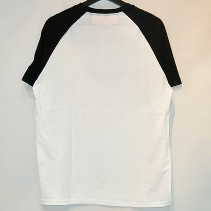 SKOLOCT FINGER SLOGAN RAGLAN T-SHIRT