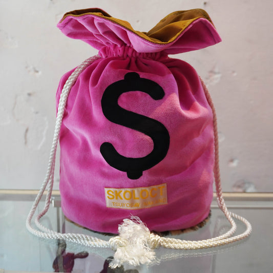 SKOLOCT MONEY BAG - PINK (LEOPARD)