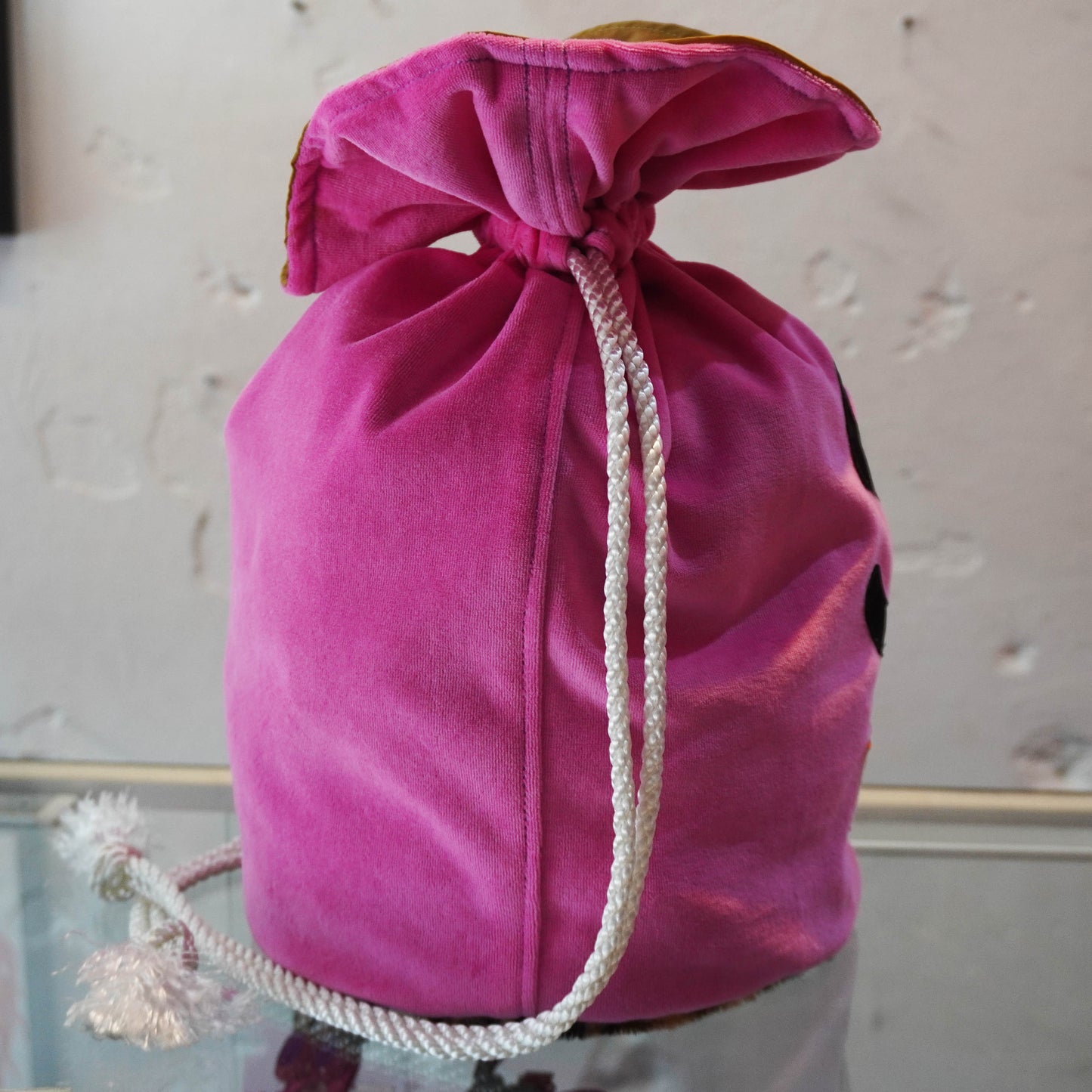 SKOLOCT MONEY BAG - PINK (LEOPARD)
