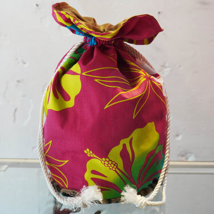 SKOLOCT MONEY BAG - HIBISCUS (LEOPARD)