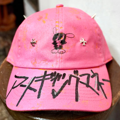 SKOLOCT KATAKANA PAINTED CAP (PINK)