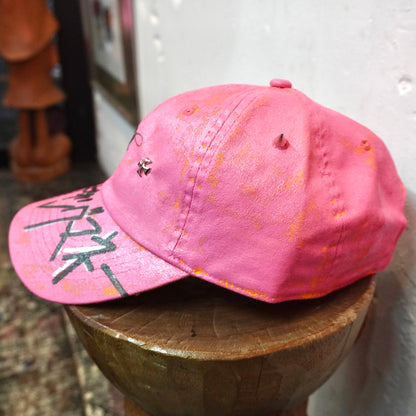 SKOLOCT KATAKANA PAINTED CAP (PINK)