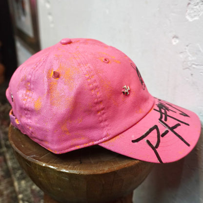 SKOLOCT KATAKANA PAINTED CAP (PINK)