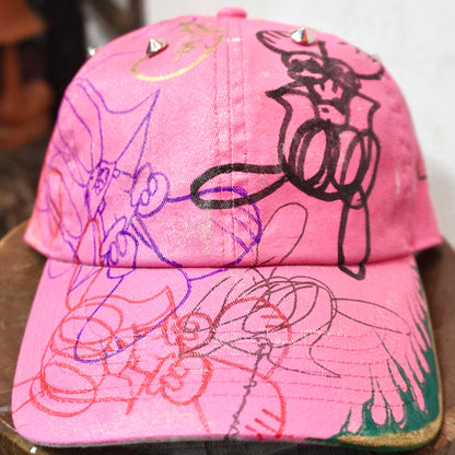 SKOLOCT PAINTED PINK CAP