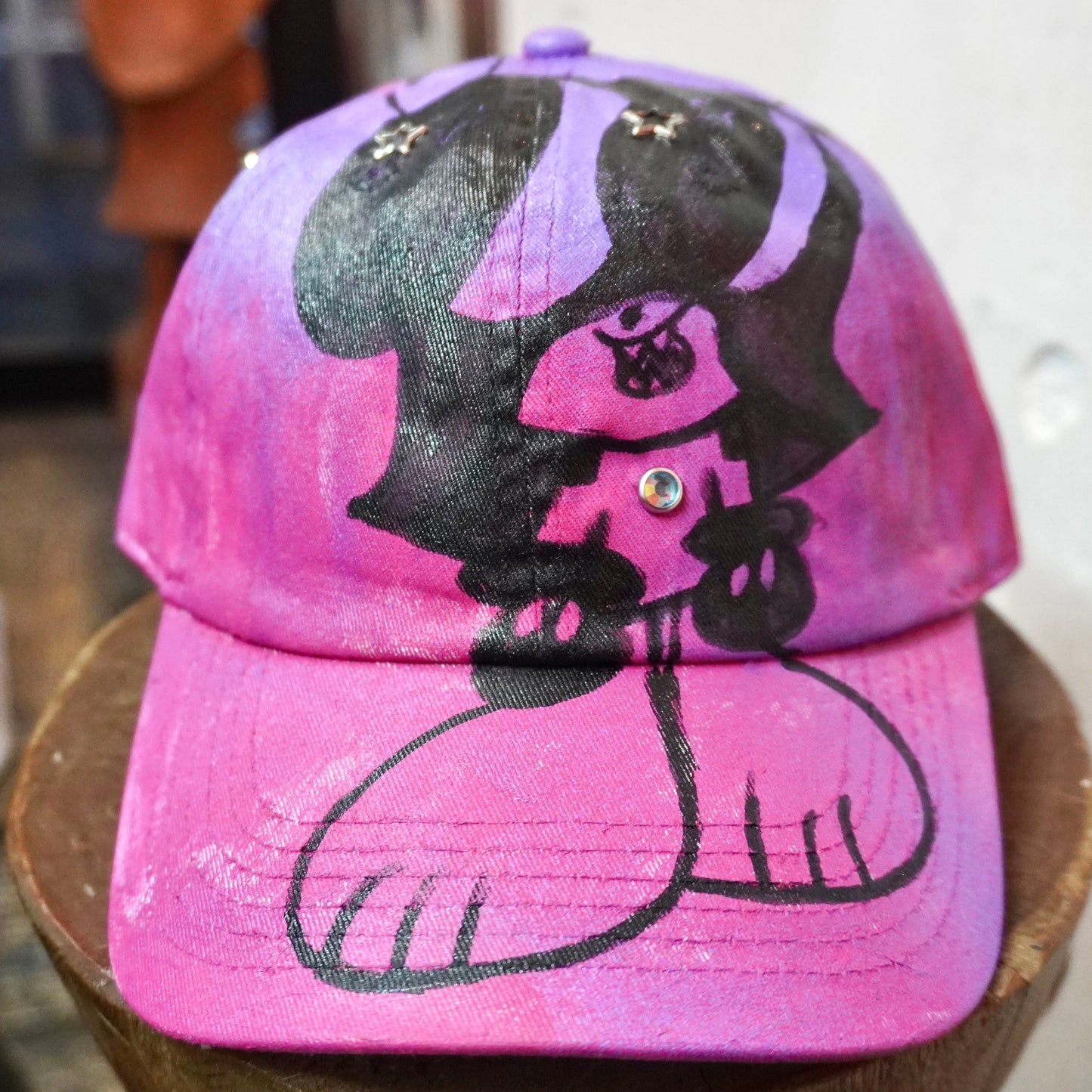 SKOLOCT PAINTED PURPLE CAP