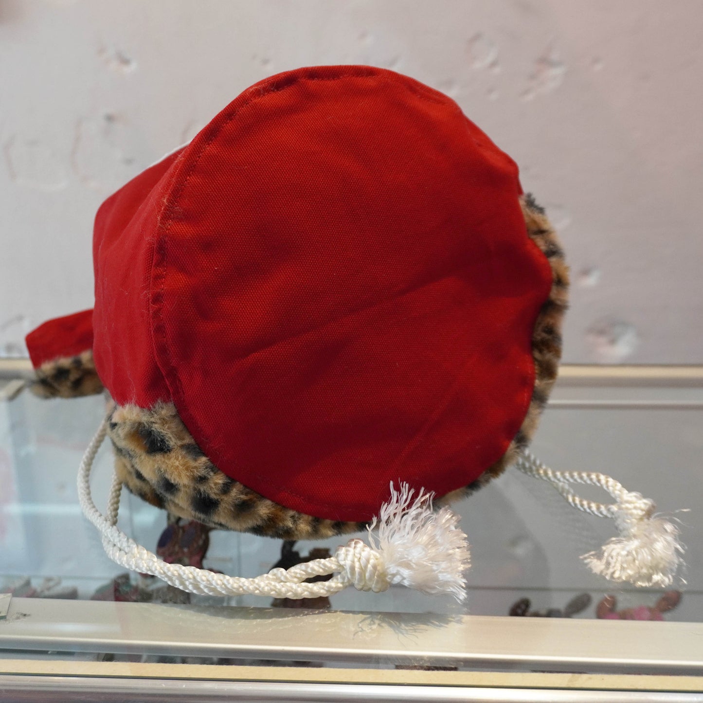 SKOLOCT MONEY BAG - RED (LEOPARD)