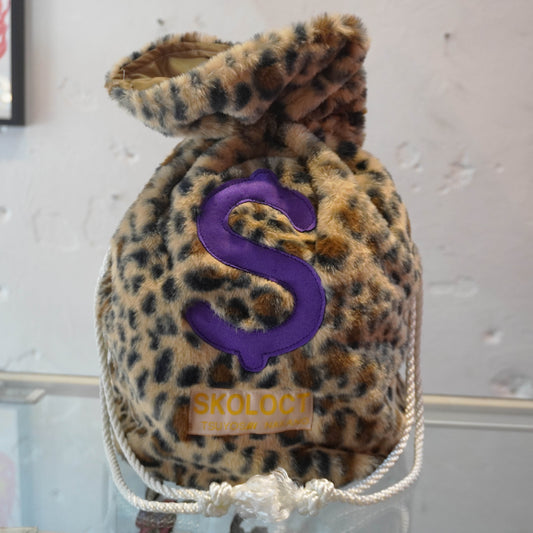 SKOLOCT MONEY BAG - LEOPARD