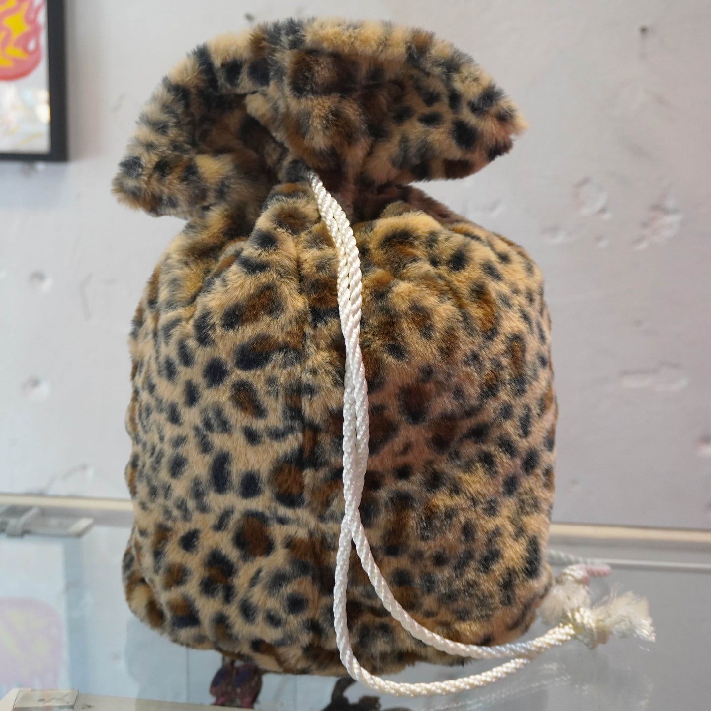 SKOLOCT MONEY BAG - LEOPARD
