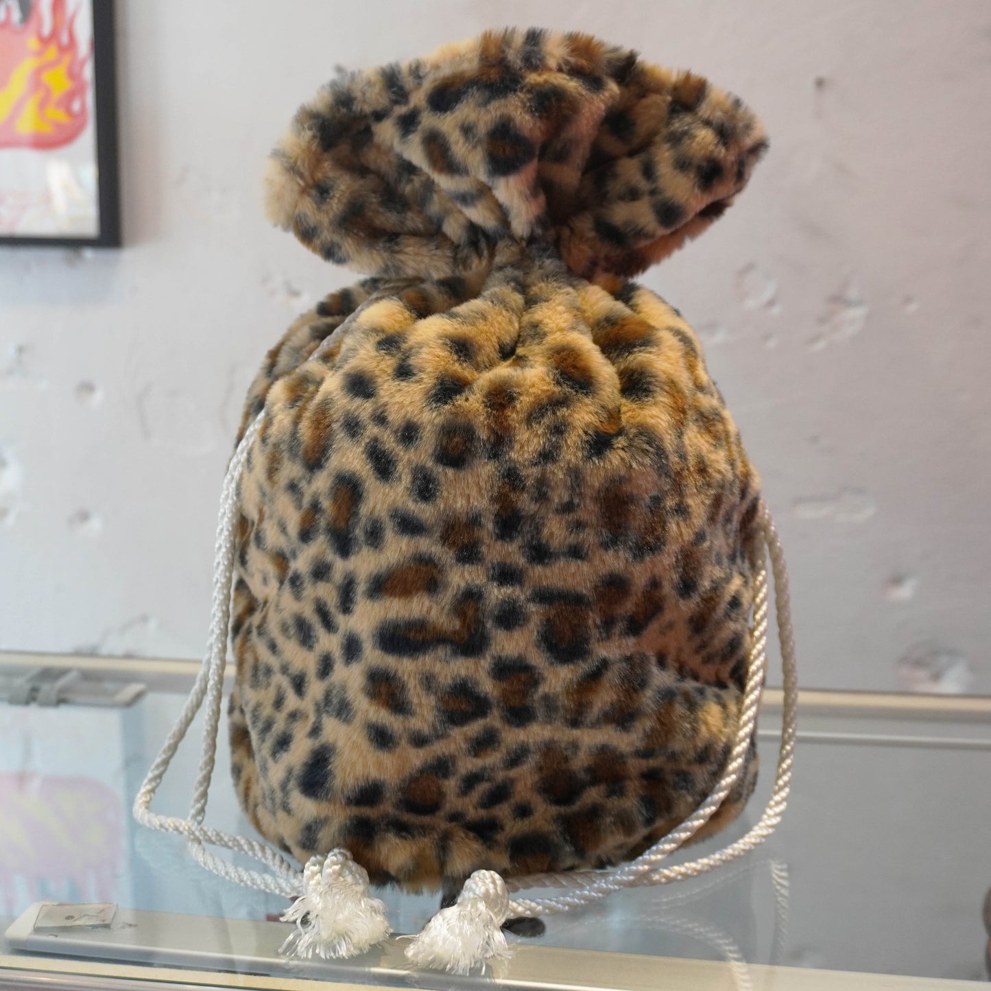 SKOLOCT MONEY BAG - LEOPARD