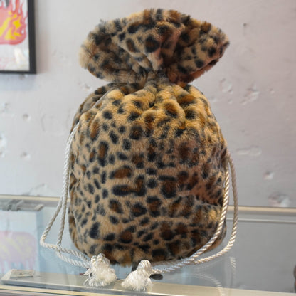 SKOLOCT MONEY BAG - LEOPARD