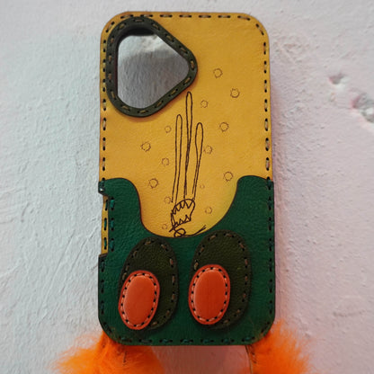 LEATHER PHONE CASE - iPhone 16