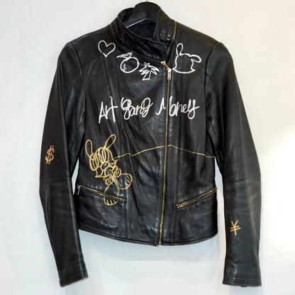 SKOLOCT REWORKED LEATHER JACKET