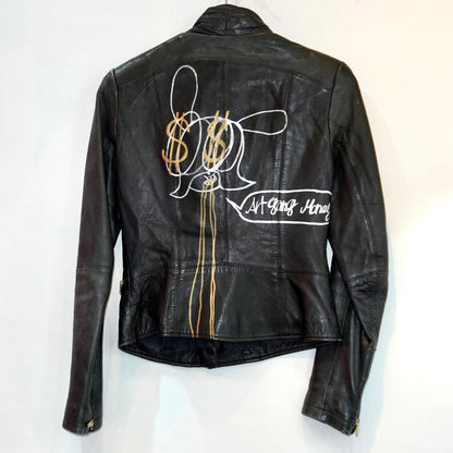 SKOLOCT REWORKED LEATHER JACKET