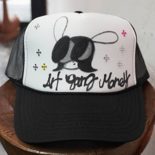 SKOLOCT PAINTED MESH CAP (RHINESTONE)
