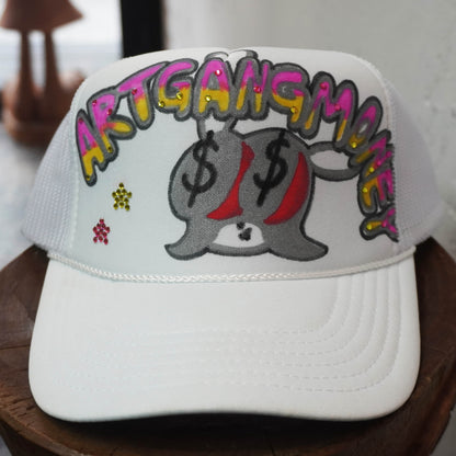 SKOLOCT PAINTED MESH CAP (RHINESTONE)