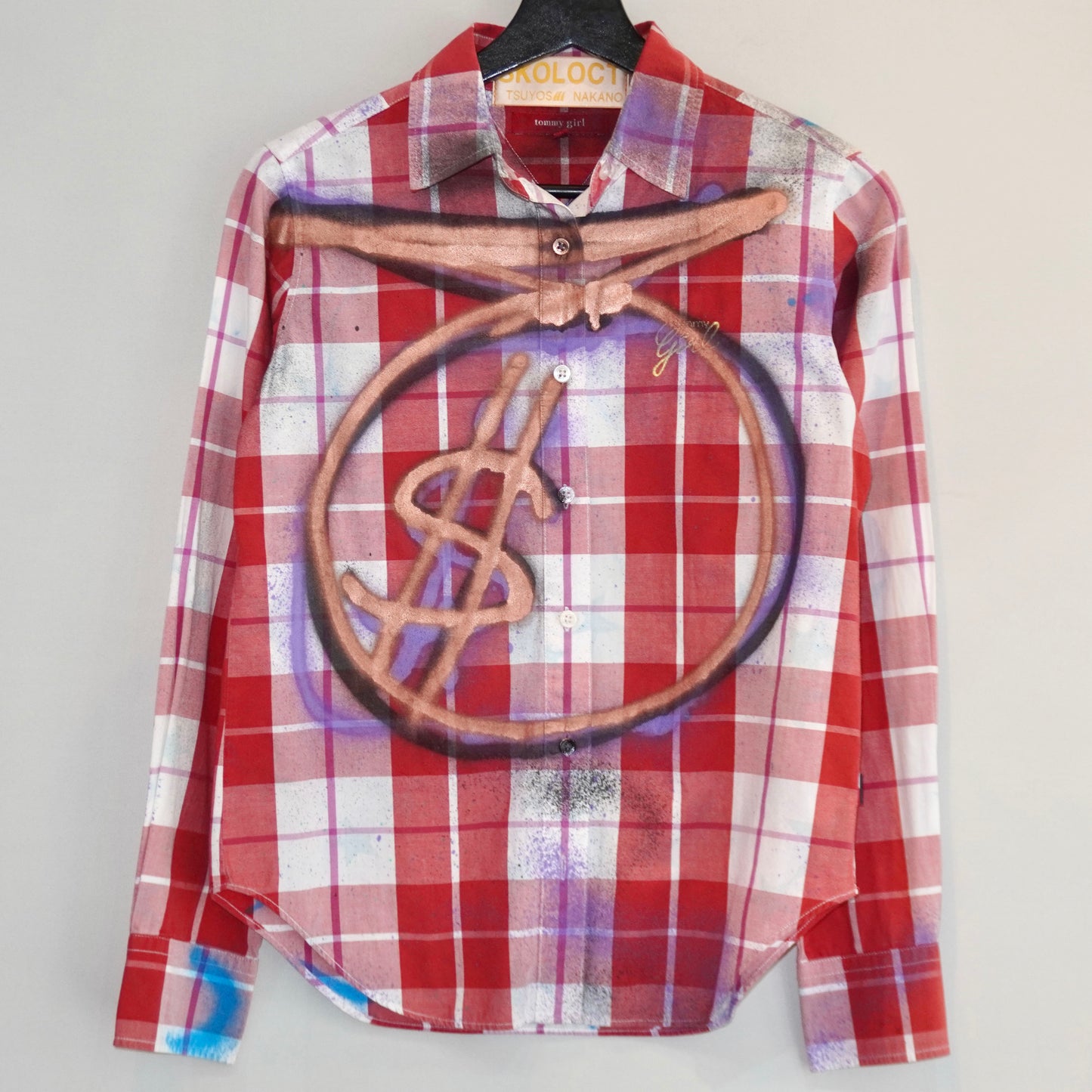 SKOLOCT SPRAY PAINTED REMAKE SHIRT