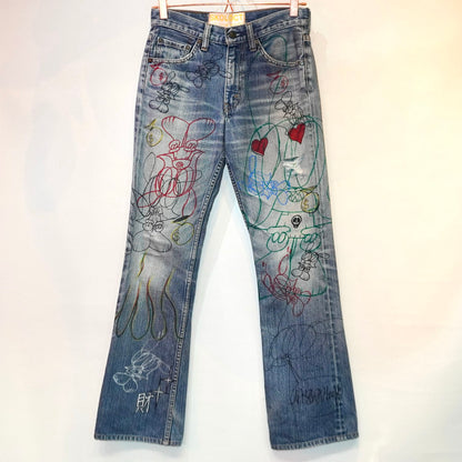 SKOLOCT HAND-DRAWN DENIM - (28)