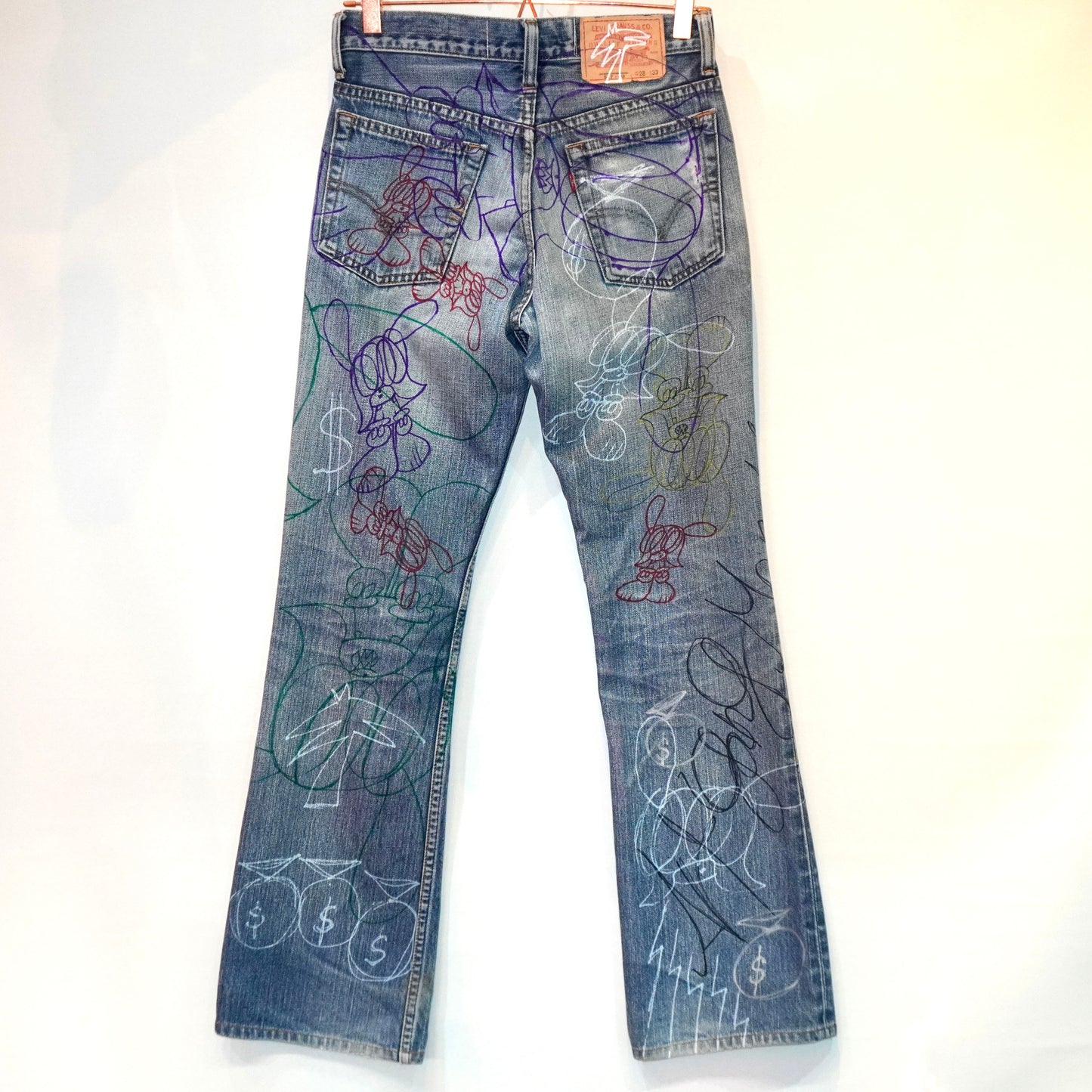 SKOLOCT HAND-DRAWN DENIM - (28)