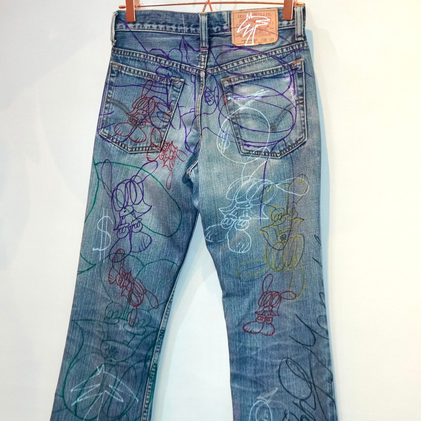 SKOLOCT HAND-DRAWN DENIM - (28)