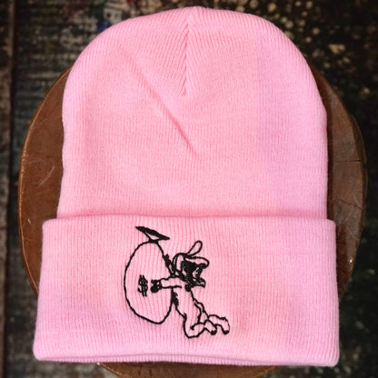SKOLOCT ANGEL EMBROIDERED BEANIE (STUDDED)
