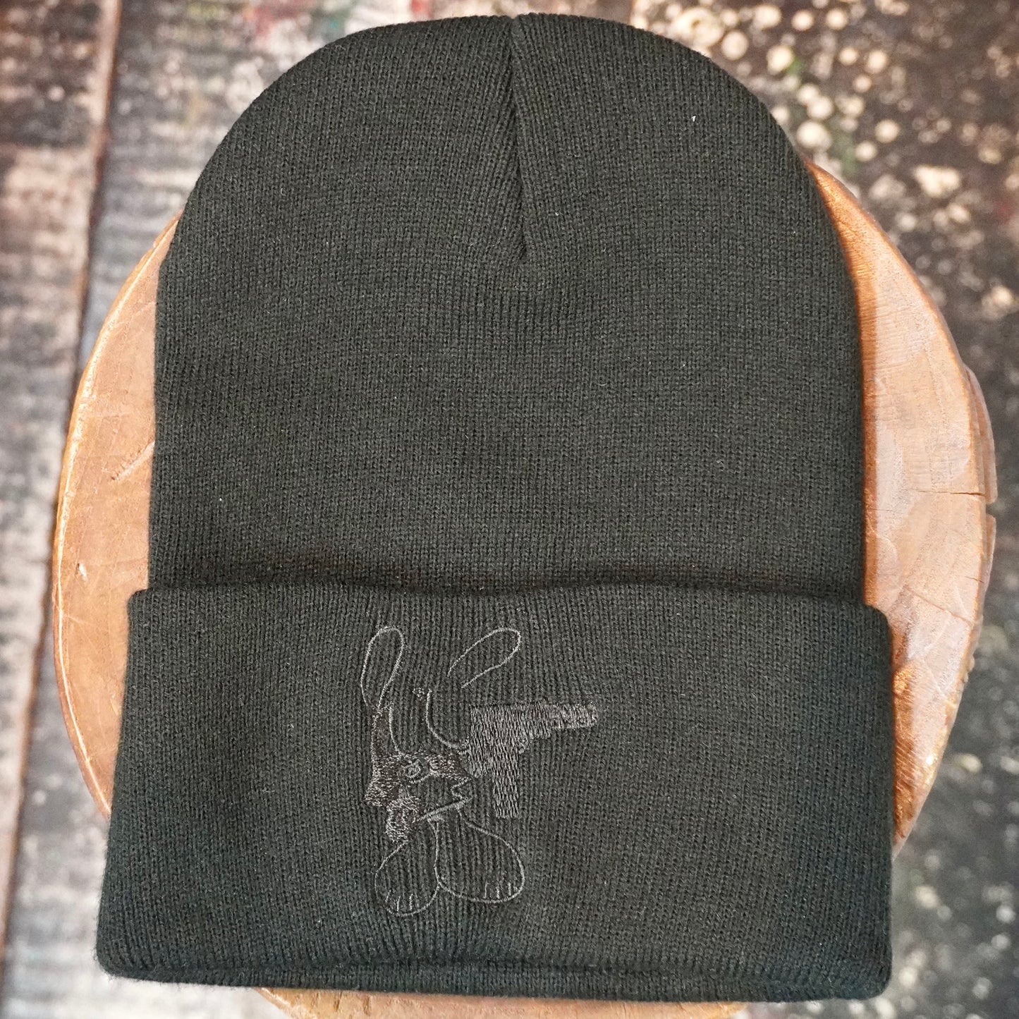 SKOLOCT UZI EMBROIDERED BEANIE