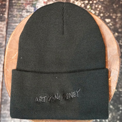 SKOLOCT UZI EMBROIDERED BEANIE (RHINESTONE)
