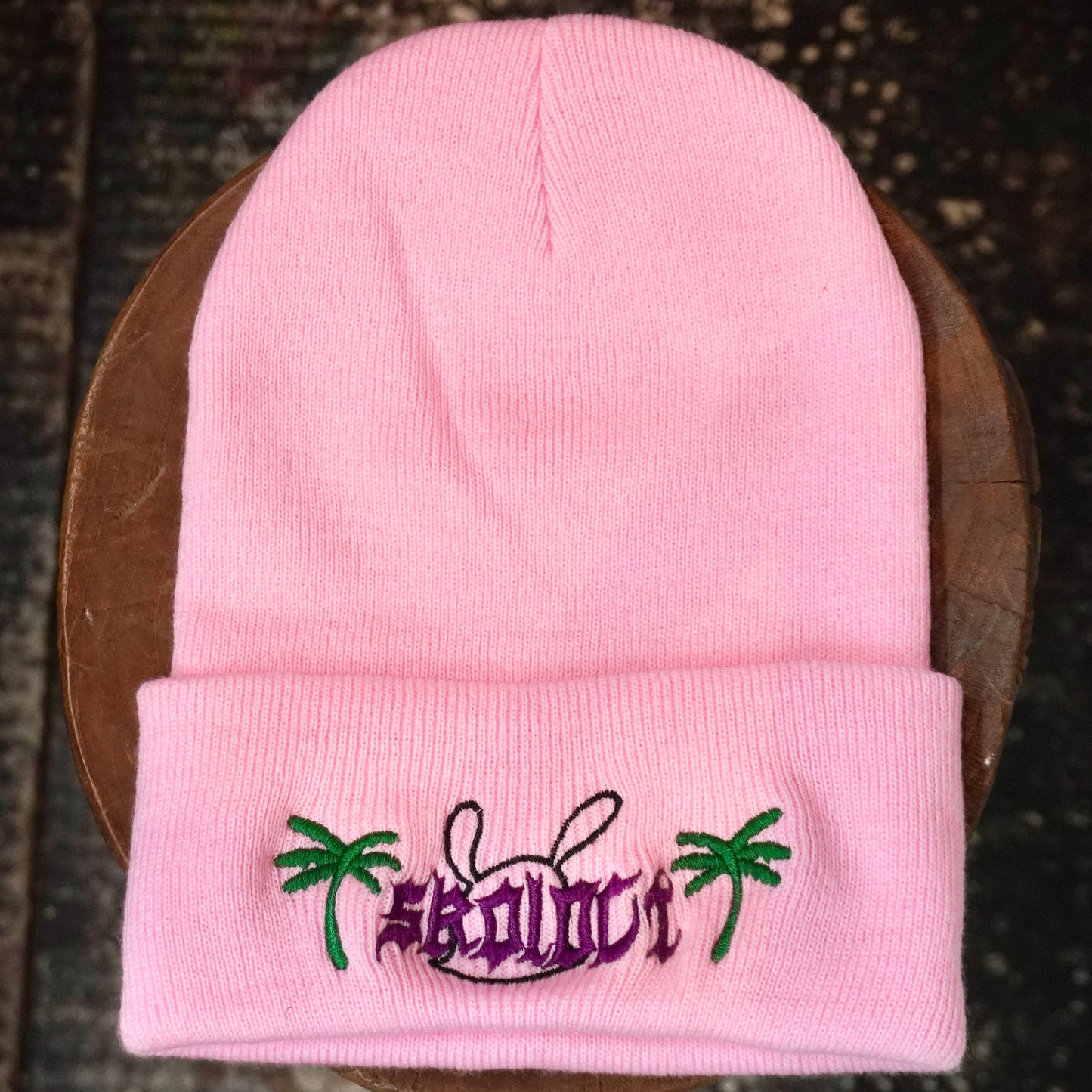 SKOLOCT SKO PALM EMBROIDERED BEANIE