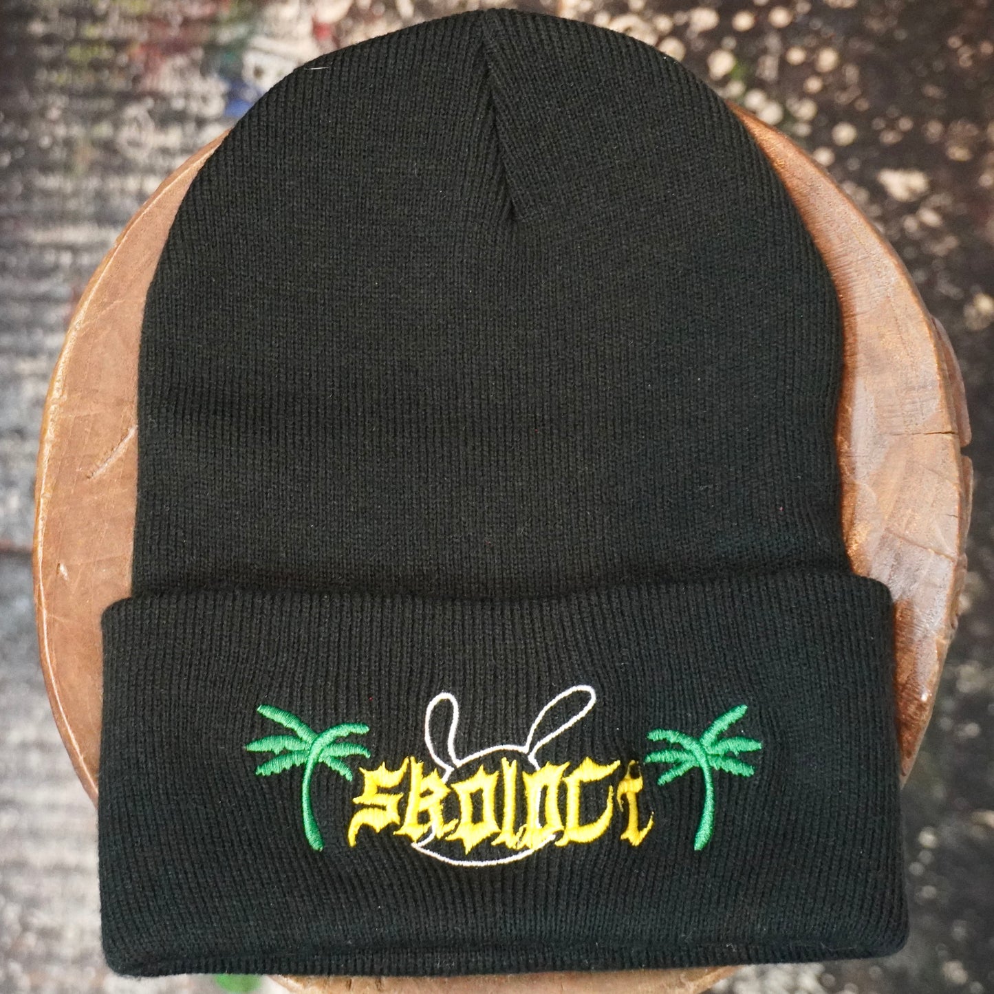 SKOLOCT SKO PALM EMBROIDERED BEANIE