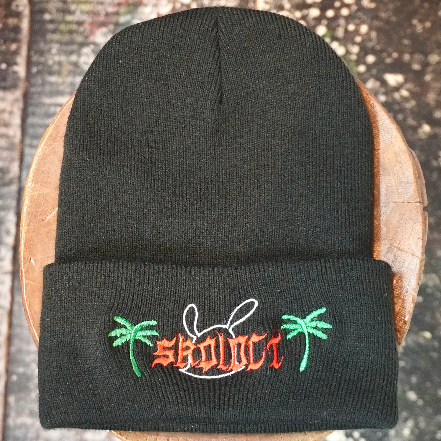 SKOLOCT SKO PALM EMBROIDERED BEANIE