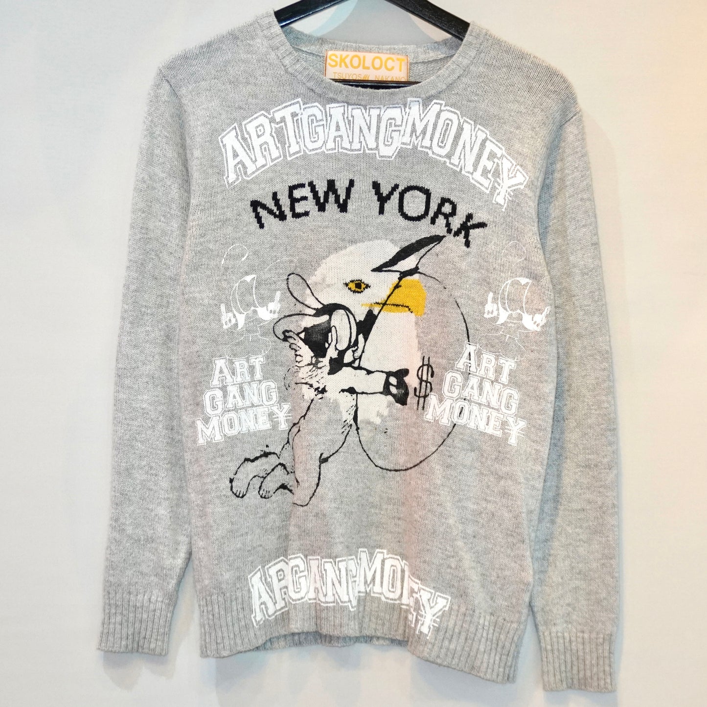 SKOLOCT ANGEL REMAKE SUMMER KNIT (GRAY)