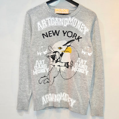 SKOLOCT ANGEL REMAKE SUMMER KNIT (GRAY)