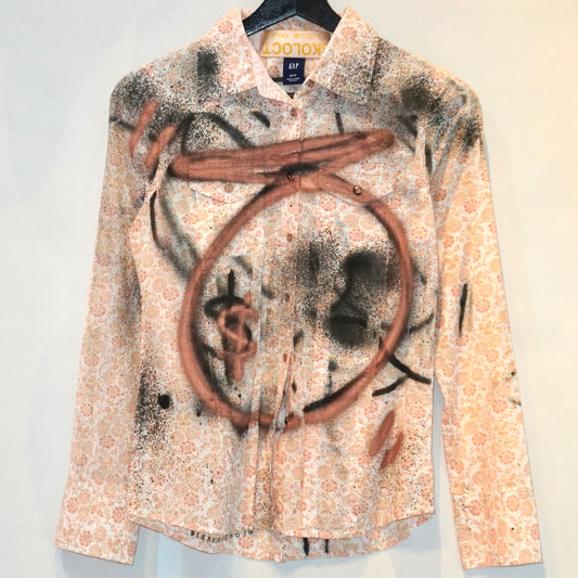 SKOLOCT SPRAY PAINTED REMAKE SHIRT