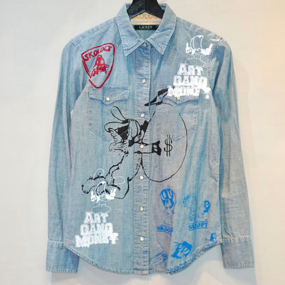 SKOLOCT PRINTED REMAKE SHIRT