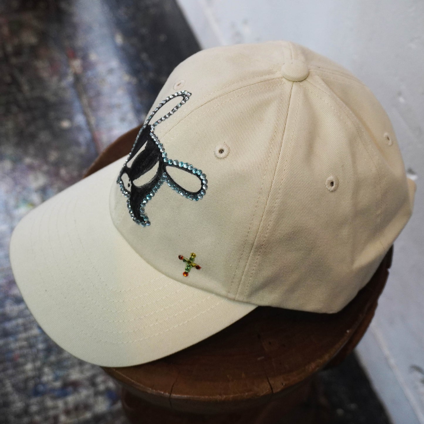 SKOLOCT PAINTED CAP (RHINESTONE)