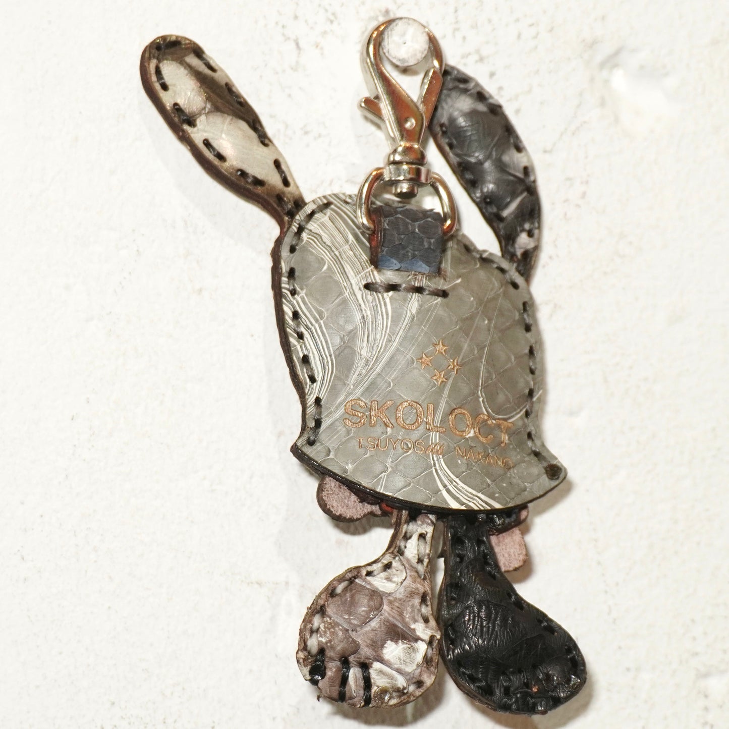 LEATHER KEYCHAIN "SMALL" - PYTHON
