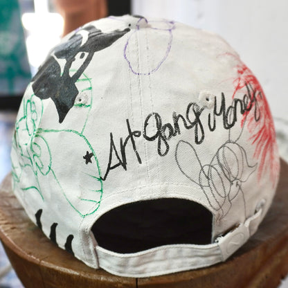 SKOLOCT SKOFORNIA PALM TREE PAINTED CAP
