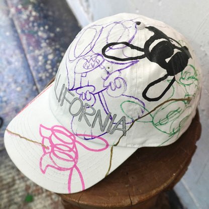 SKOLOCT SKOFORNIA PALM TREE PAINTED CAP
