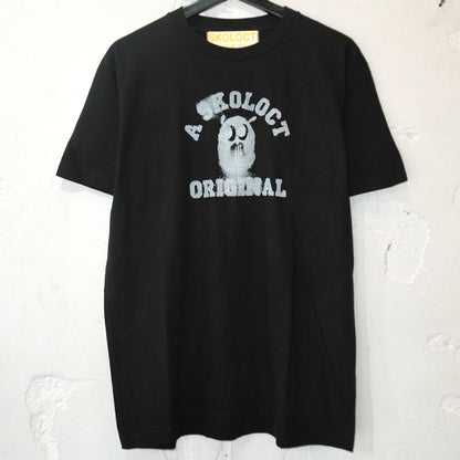 A SKOLOCT ORIGINAL STENCIL T-SHIRT (BLACK)