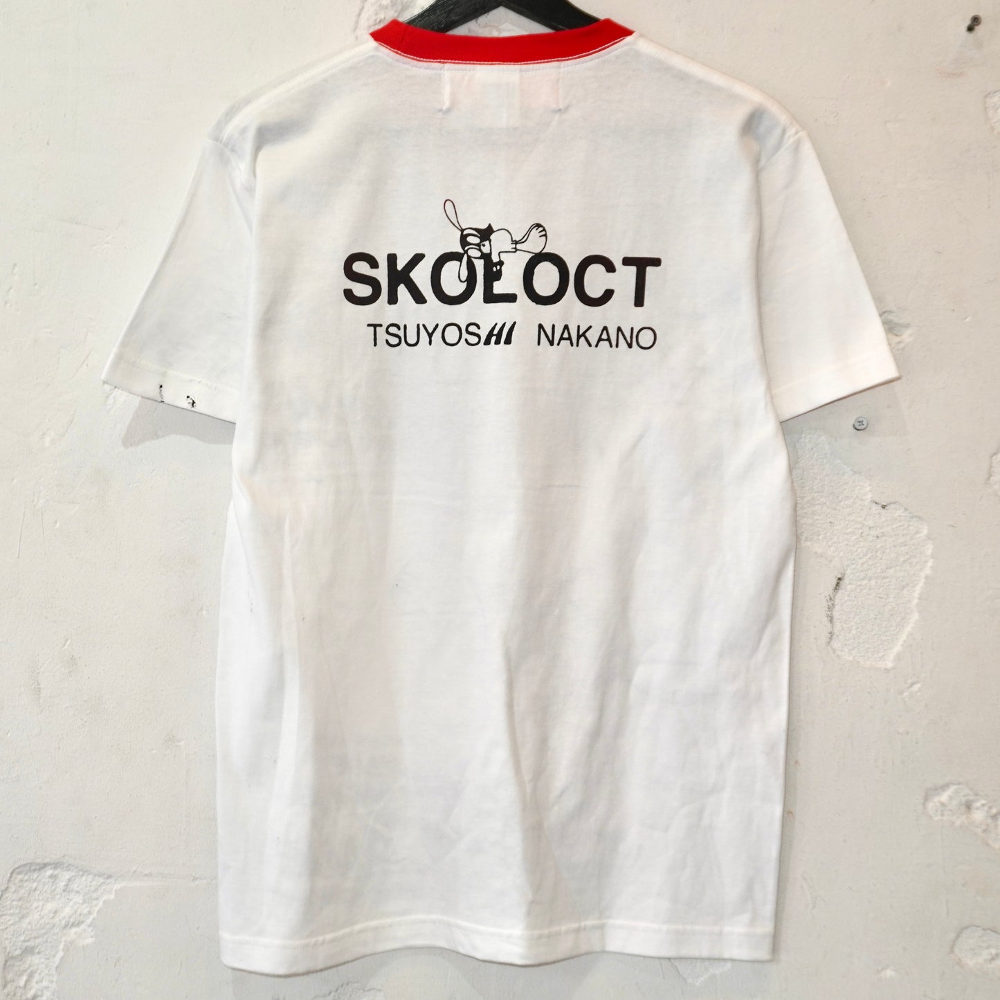 SKOLOCT SLOGAN PRINT T-SHIRT (BLACK)